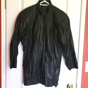 Vintage 80's Leather Ranch Jacket